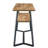 Table Narrow Sofa Table With Shelf, 2-tier