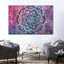 Mandala rose, ensemble de 3 impressions sur toile, 3 pièces par NirvanaDesigns-93059522