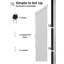 Stallings Steel Wall Mounted Post Box-102573875