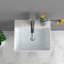Lavabo vasque mural en argile réfractaire de 13 po avec lavabo mural Lofeyo