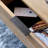 Custom-designed wooden coffee table