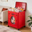 Plastic Rolling Decorative Basket-1002085891