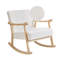 LEKNES Solid Wood Rocking Chair-1453609608