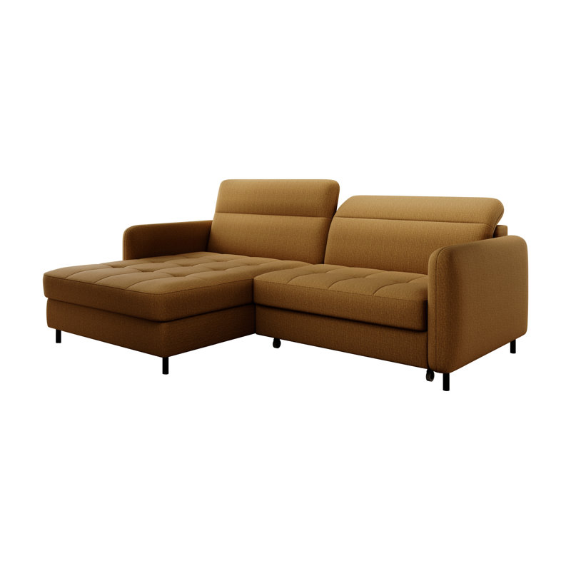 Ecksofa Alayssa, Left facing, Manhattan 45 yellow