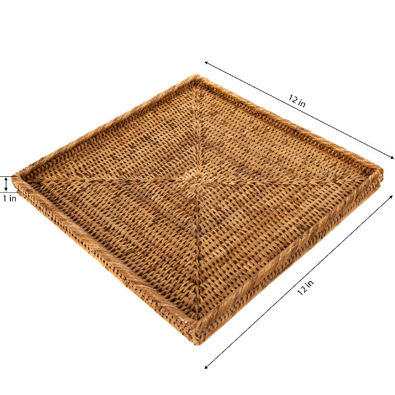 Plateau plat Landers, Brun miel