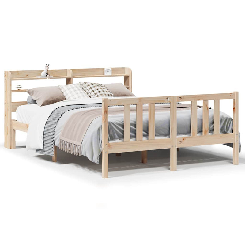 Solid Wood Bed