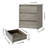 Bozidar 3 - Drawer Nightstand-1237804003