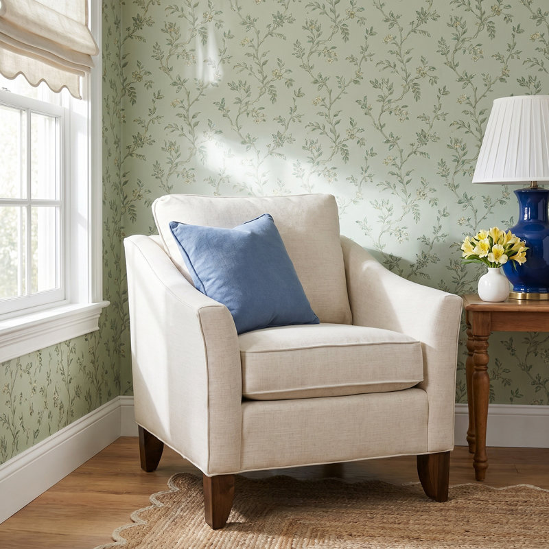 Mikah Upholstered Armchair, Ida Beige