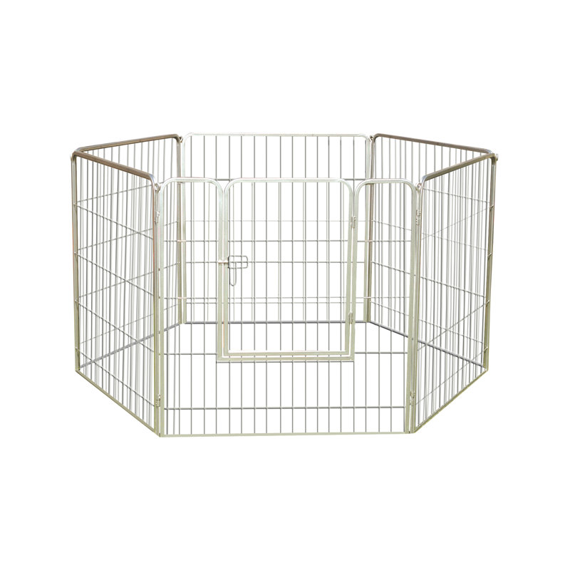 Eunice 36'' H Panel Metal Exercise Pen