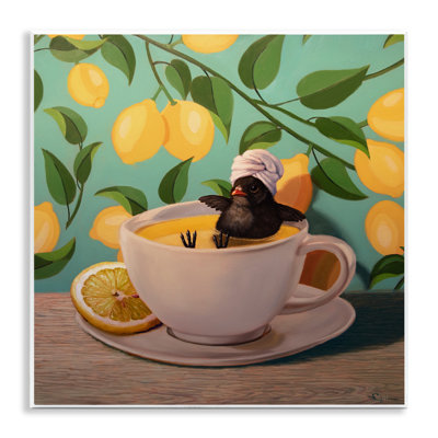 Az-006 - Cadre encadré de thé au citron par Lucia Heffernan