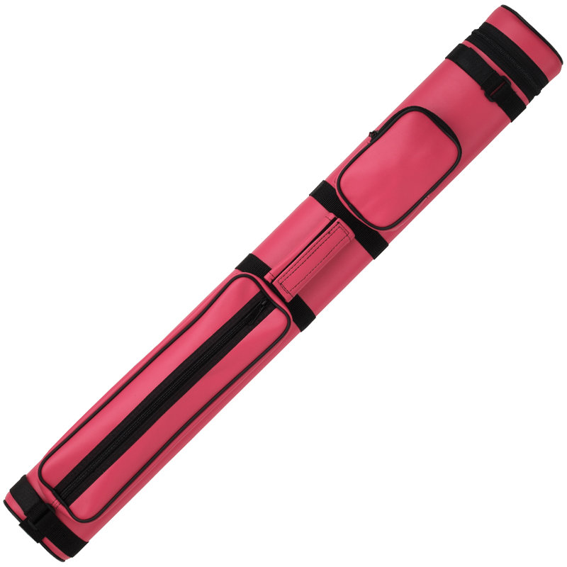 2x2 Oval Hard Pool Cue Case, Pink