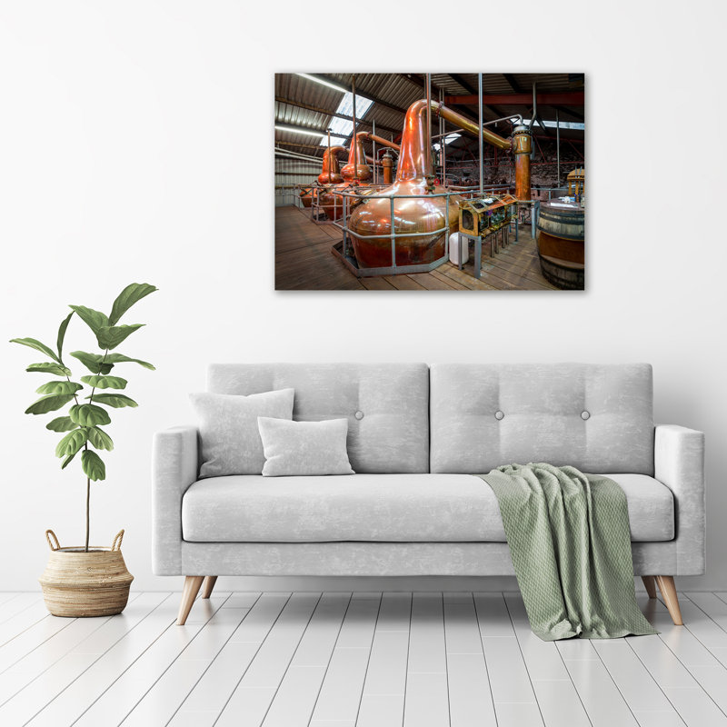 Brewhouse - No Frame Print on Glass
