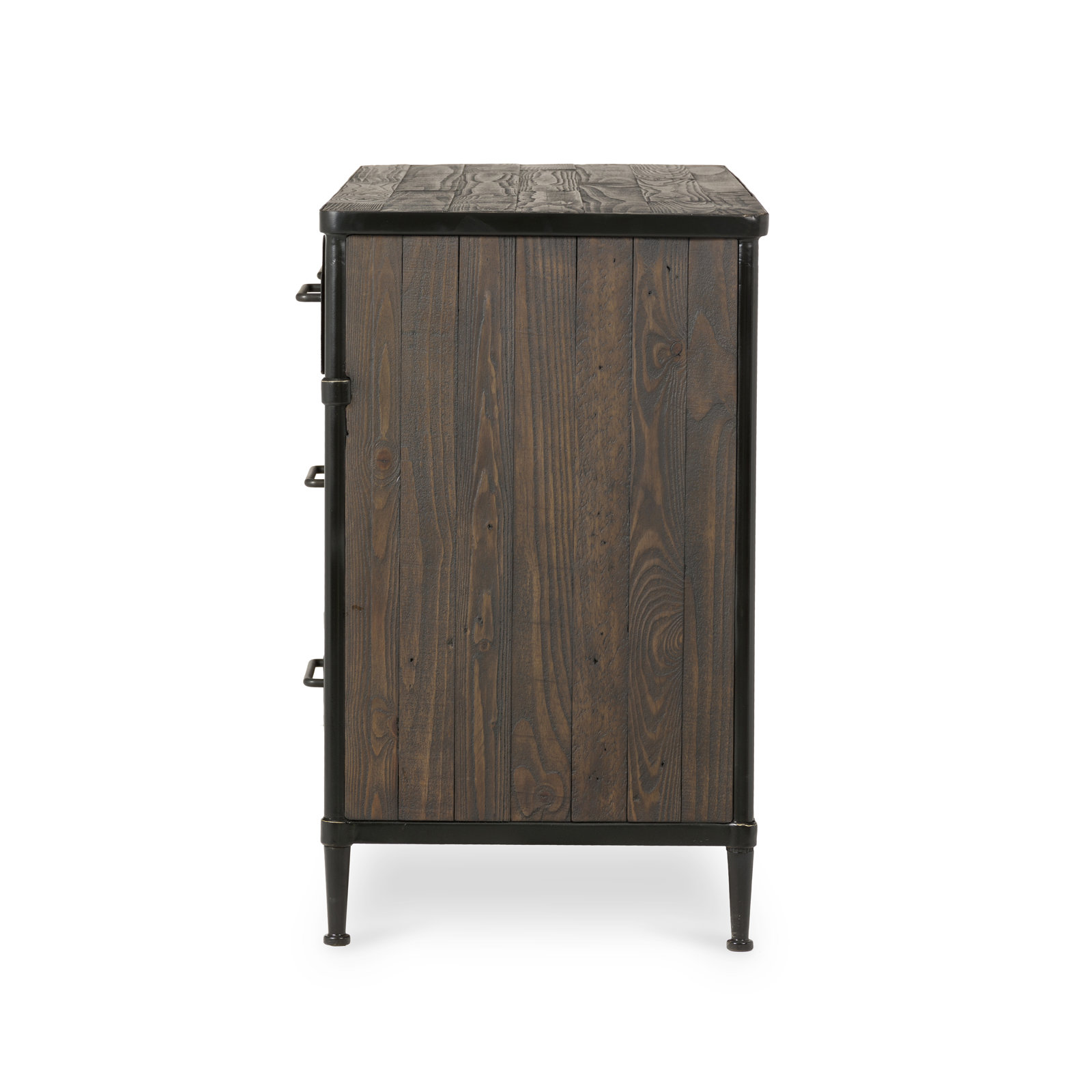 59.25 " Iron Pine Double Dresser
