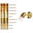 Izella 1-Light Dimmable Cylinder Brass Iron Swing Armed Sconce