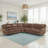 Kirkhill Upholstered Reclining Curved Sectional Symmetrical