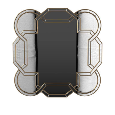 Aleena Scalloped Beveled Wall Mirror