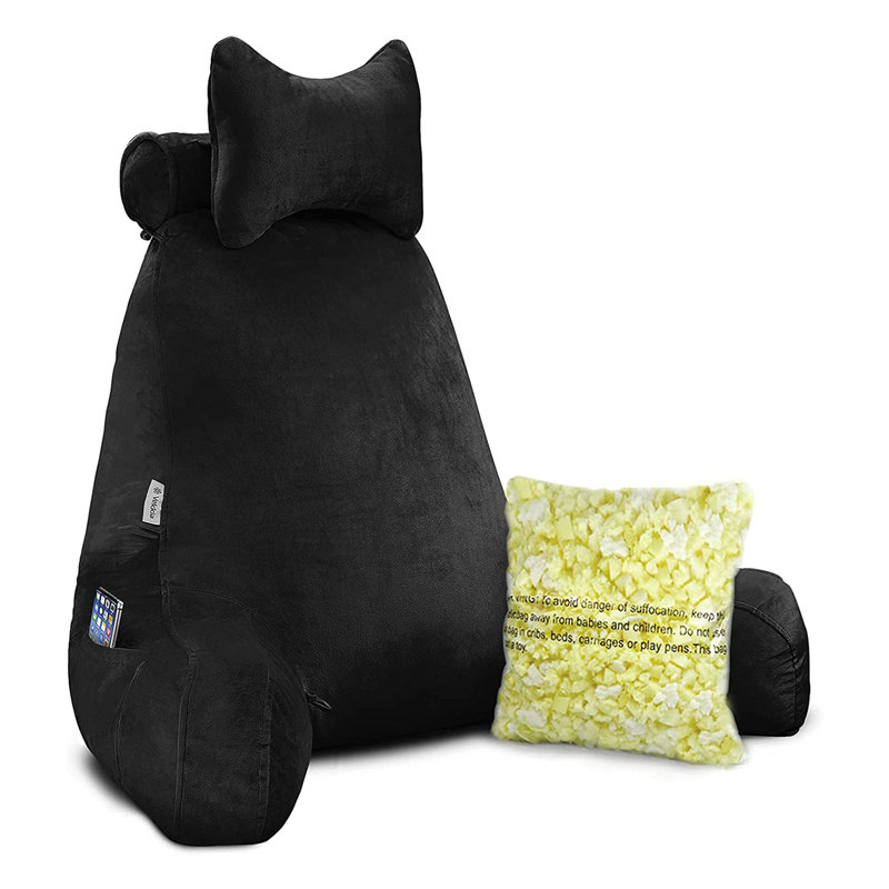 Memory Foam Medium Pillow, Black