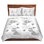 Ensemble de housse de couette hawthorn rosé oiseaux