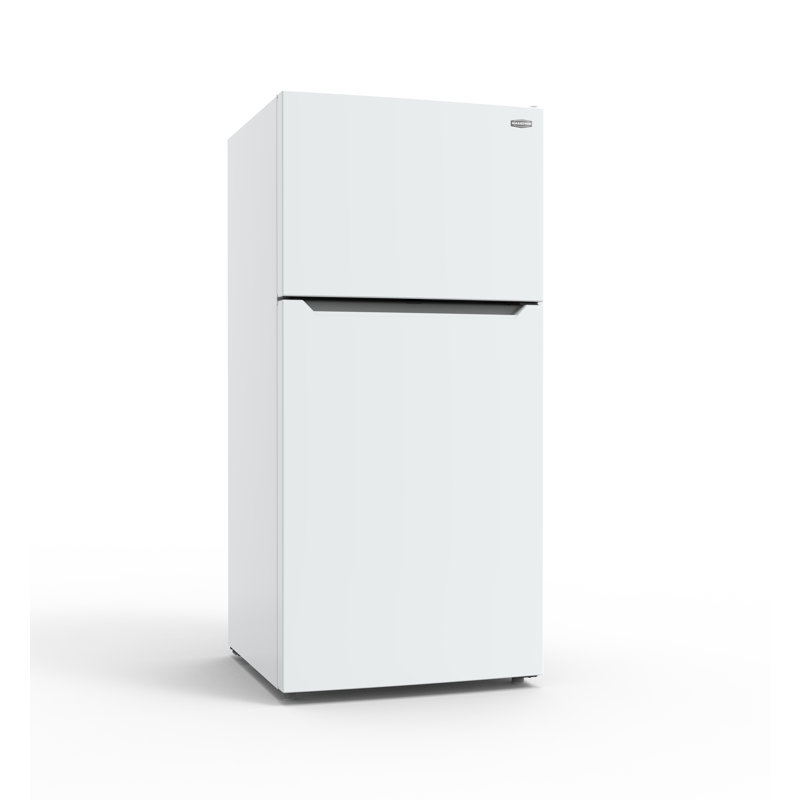 Marathon 18 cu.ft. Stainless Steel Top Mount Frost Free Refrigerator, Stainless Steel