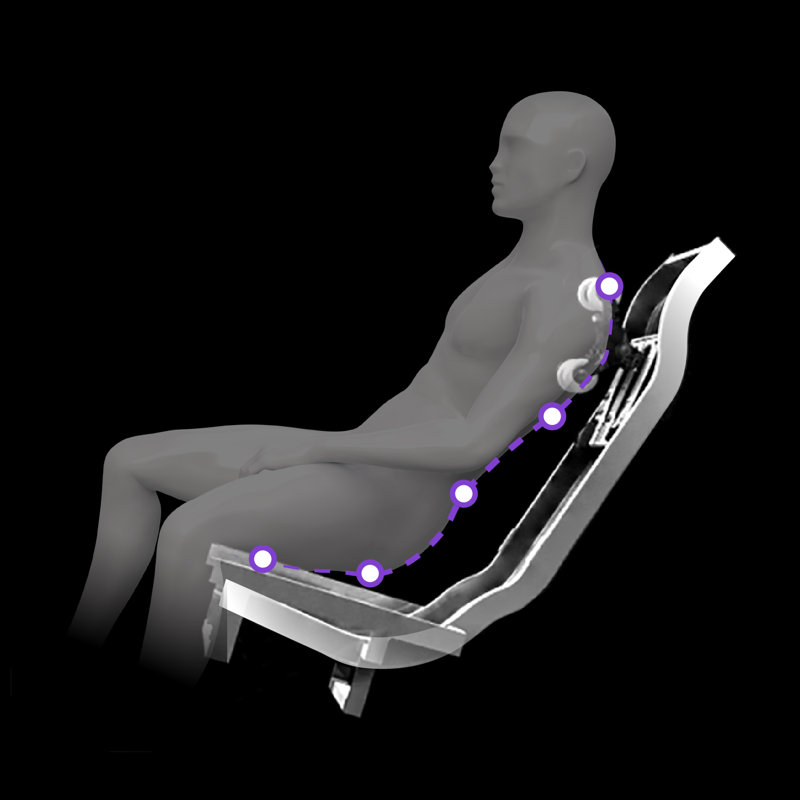 Taupe Faux Leather Zero Gravity Massage Chair with Bluetooth