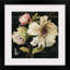 "Marche de fleurs de fleurs sur noir II" par Lisa Audit, impression-26408204-119832635-26445216