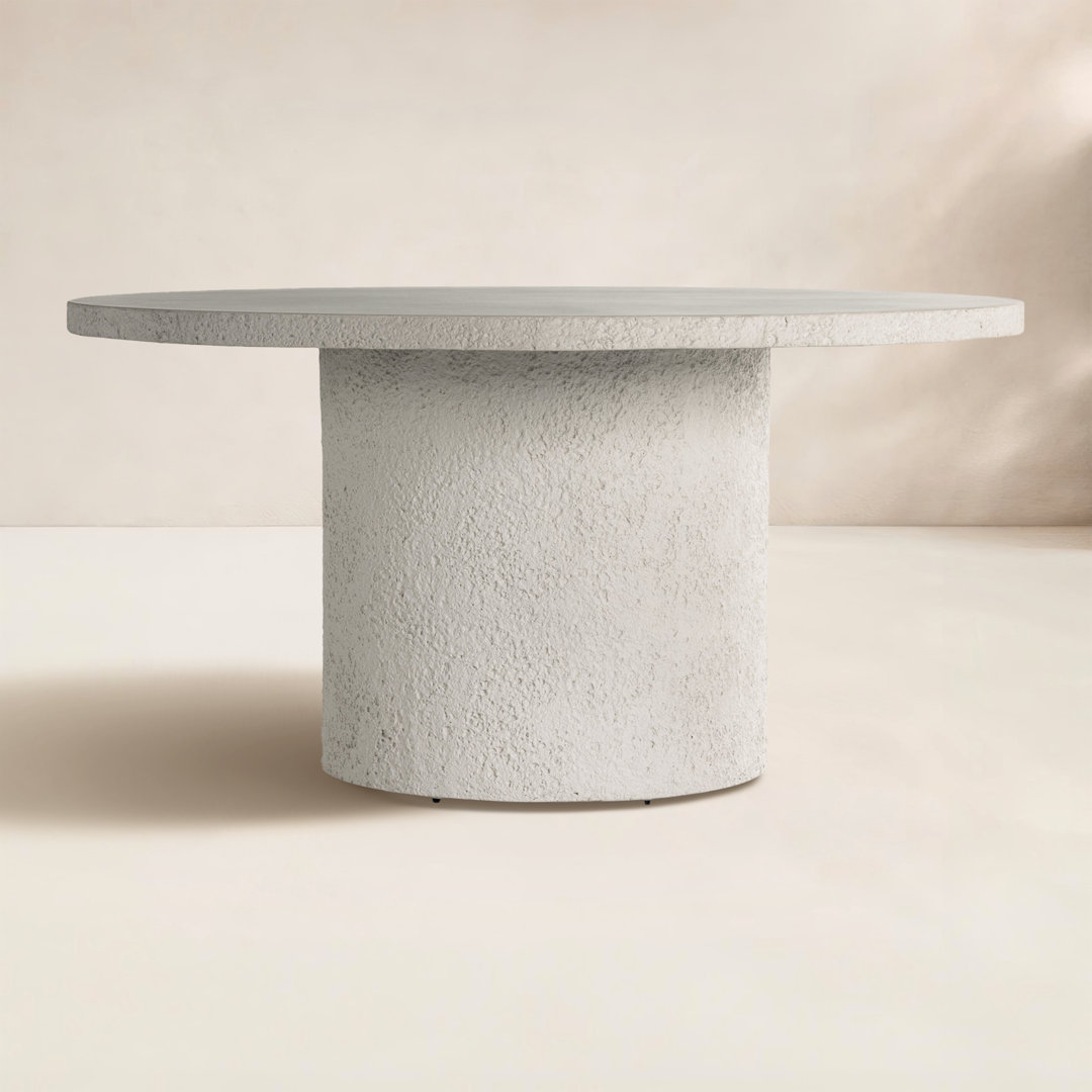 Round Outdoor Dining Table , 60'' in. W 60'' in. D 17 Stories