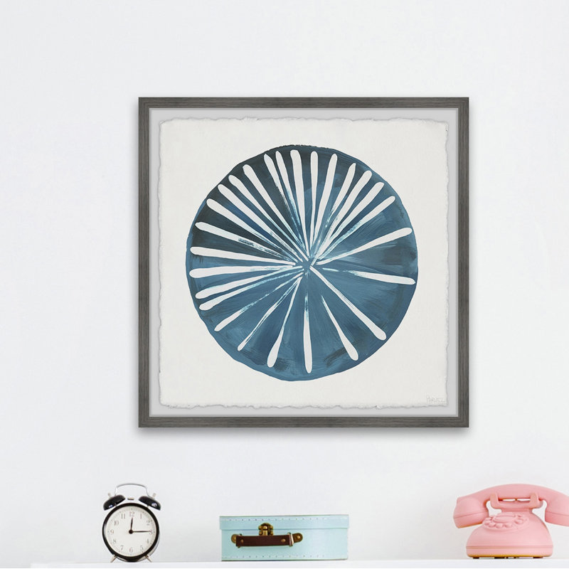 «Floral Eye», reproduction encadrée, H 32 po x l 32 po x P 1,5 po