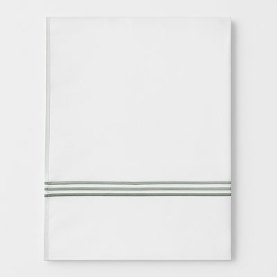 FIRENZE PILLOW CASE KING WHITE/GREY