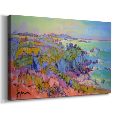 Espace mince - Cavas enveloppés de galerie