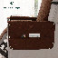 Housse pour fauteuil inclinable résistant à l'eau, housses antidérapantes pour fauteuil inclinable avec poche, housse de canapé inclinable lavable, protecteur de mobilier pour enfants, animaux de compagnie (grand, café foncé)-2693818-3696478