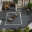 Paquet de tuiles de patio pour terrasse en bois et en plastique 22 WPC-116657555