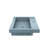 NativeStone Handcrafted Concrete 36" Trough Bathroom Sink-37742375-97563091
