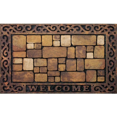 Elfrieda Non-Slip Outdoor Doormat