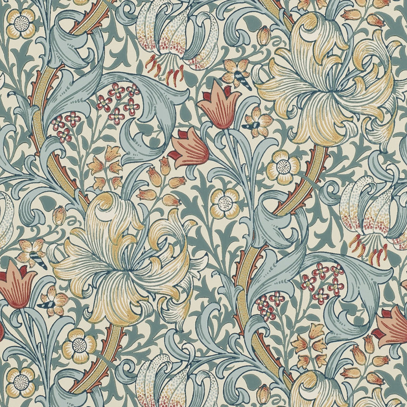 Golden Lily 10.05m x 52cm Matte Wallpaper Roll