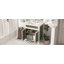 Ensemble de meuble-lavabo 30 po avec lavabo en céramique, armoire de rangement moderne avec cadre réglable en bois massif