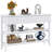 51.18" Console Table With 3 Drawers And Open Storage Shelf-1572181431