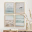 «Nautical Ocean Sea Beach Grass Mull», reproduction encadrée de 4 pièces-90604984-90604986