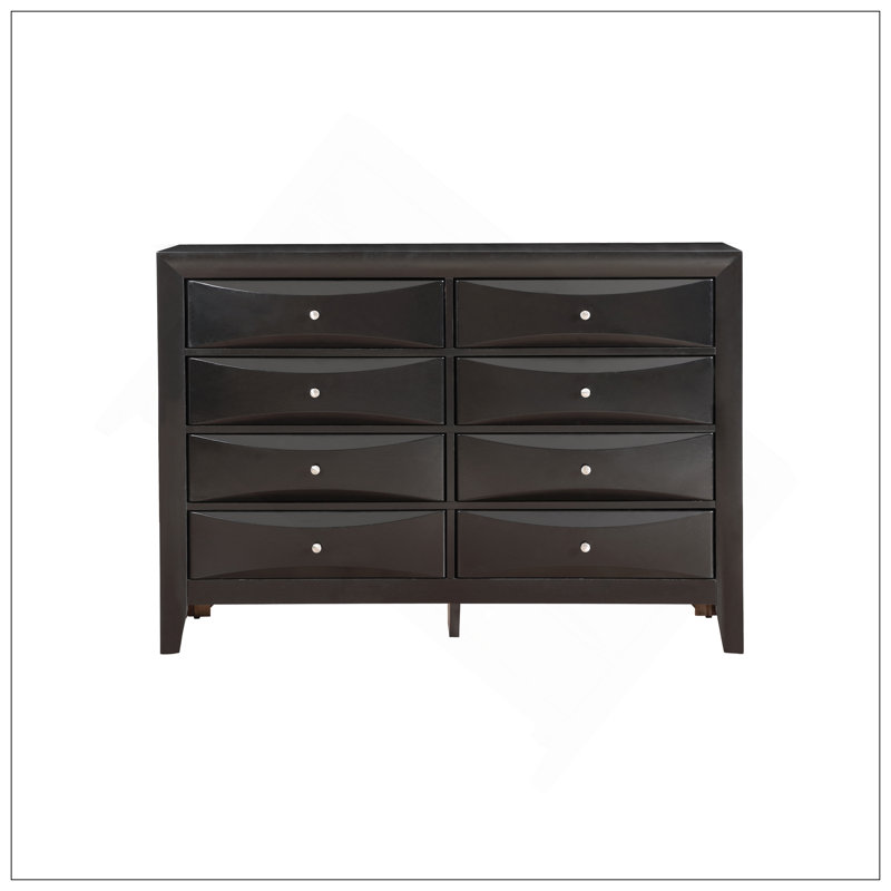 Commode Marilla, noir, Noir