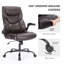 Fauteuil de direction ergonomique en simili cuir Iz-1933329980