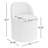 22" Wide Modern Solid Base Full Back Design Upholstered Side Chair