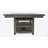 Kenia Extendable Solid Pine Wood Pedestal Dining Set -91849356