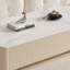 Table basse rectangulaire en bois manufacturé blanc-348591641