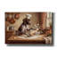  «German Shorthaired Pointer In The Kitchen» par Rich Monet, art mural sur toile, 60 po x 40 po-646597017