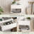 Drawer Wall-Mounted Nightstand With Open Cubby-1388731090-1391421393