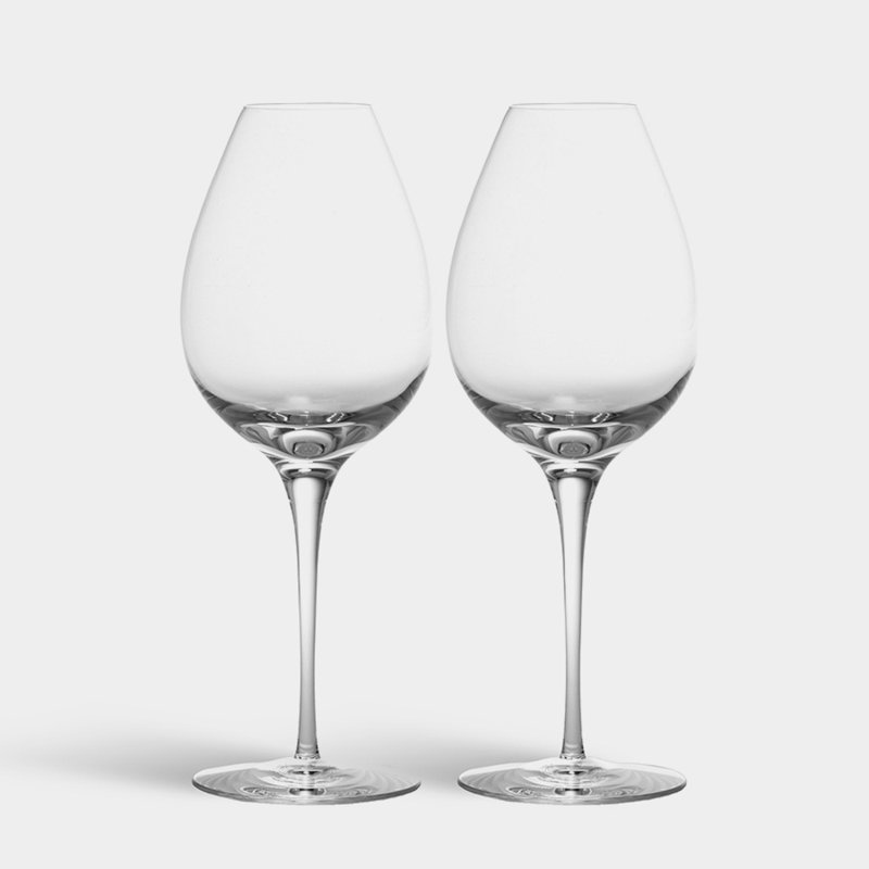 Difference 15oz. Handmade White Wine Glass Set, 21 fl.oz