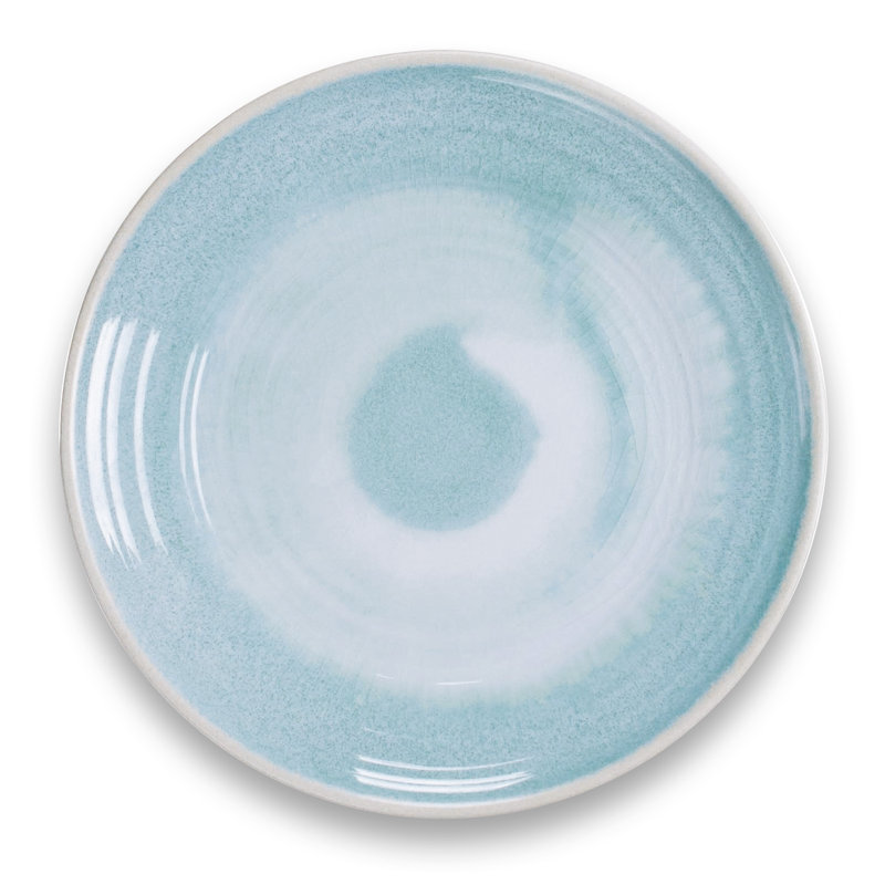 Sumpter 27cm Melamine Dinner Plate, Aqua