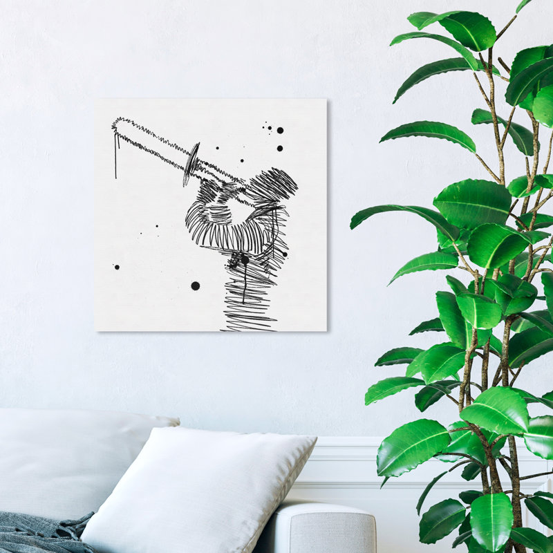 «Jazz Melody», impression sur toile tendue, H 20 po x l 20 po x P 0,8 po