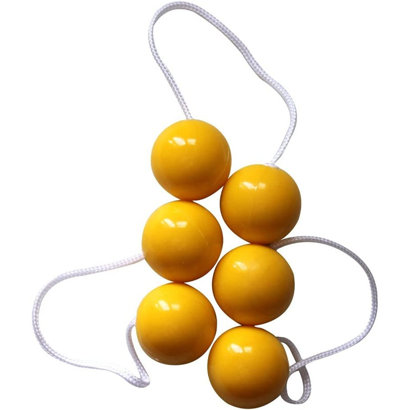 Boules jaunes, Jaune