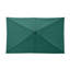Parasol de patio rectangulaire - Parasol à manivelle 10 pi avec bouton-poussoir inclinable pour meubles d'extérieur, terrasse, jardin ou piscine par Pure Garden (vert forêt)-1752484753