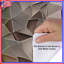 Housses de couette en mosaïque géométrique beige-130102922